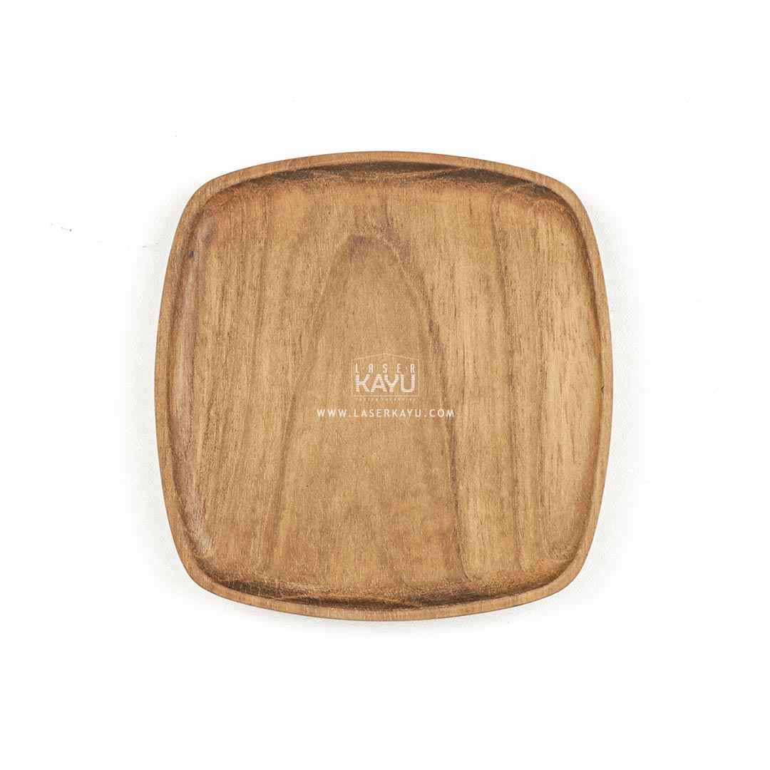 Coaster Kayu Bentuk Oval Dari Pengrajin Jepara